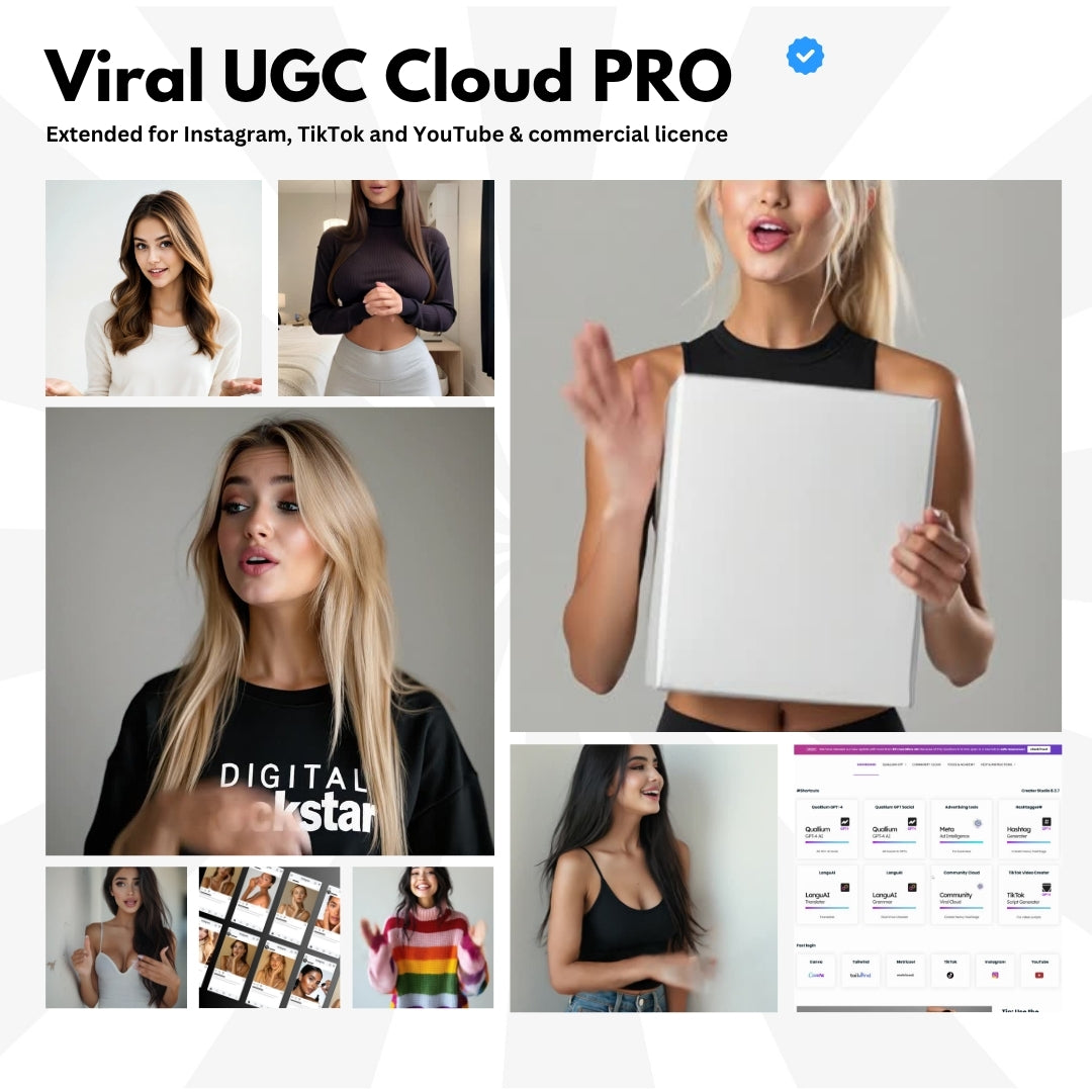 Viral Cloud PRO. Inklusive funnelspy®, Pictureflow®, 20k Assets