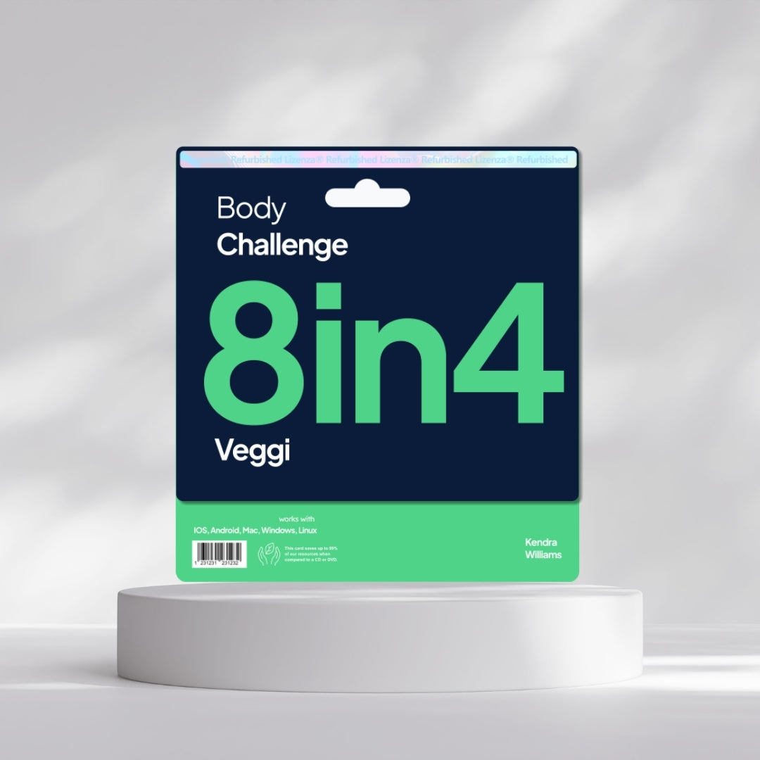 Die Vegane 8in4 Challenge mit Laura Pagini - das krasseste Abnehm Buch 2025