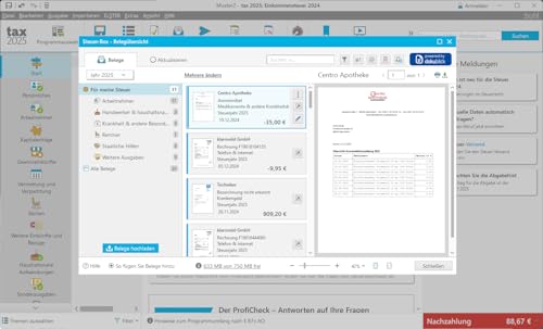 tax 2025 (für Steuerjahr 2024) | Digitaler Download