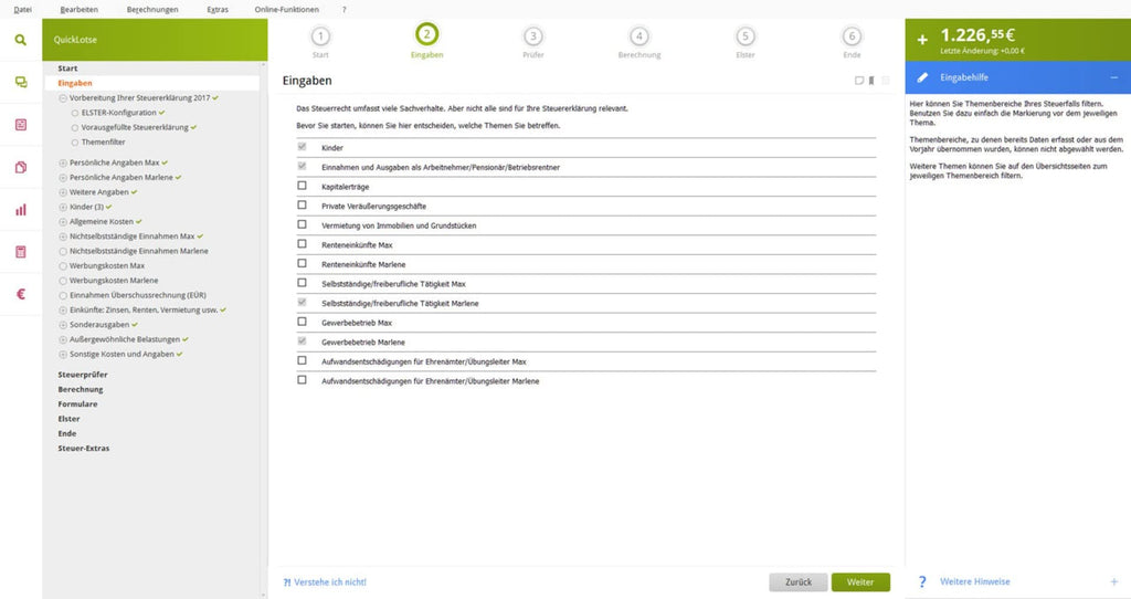 QuickSteuer 2025 (für Steuerjahr 2024) Private und gewerbliche Steuererklärung PC Aktivierungscode per Email