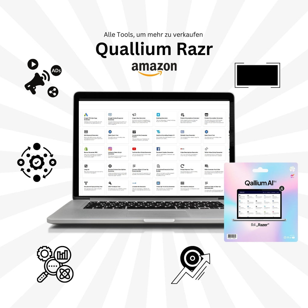 NEU! Quallium 2.5 Market Razer E-Commerce. 96 KI Systeme für alle Business Anforderungen