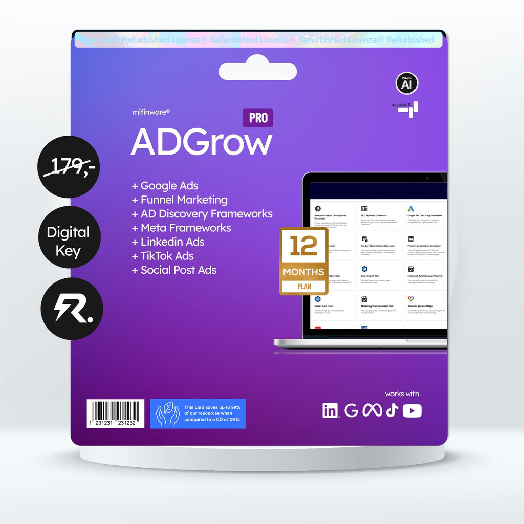 ADGrow AI Marketing Automation Suite - Mifinware®