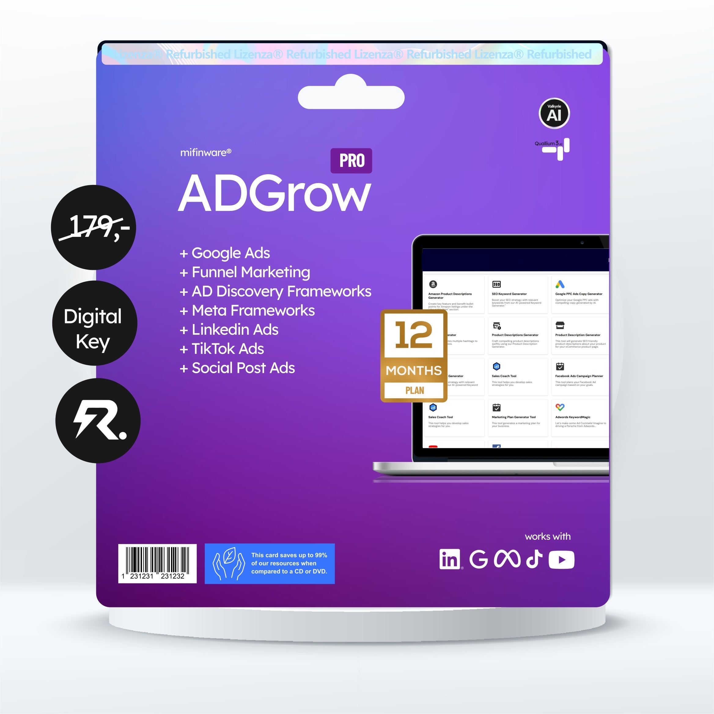 ADGrow AI Marketing Automation Suite - Mifinware®