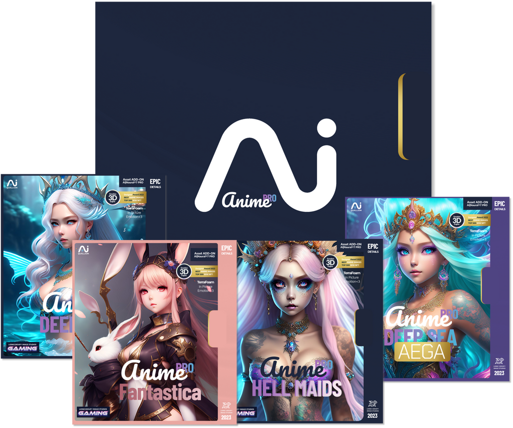AnimePRO AEGA Light Box mit 30 Editionen