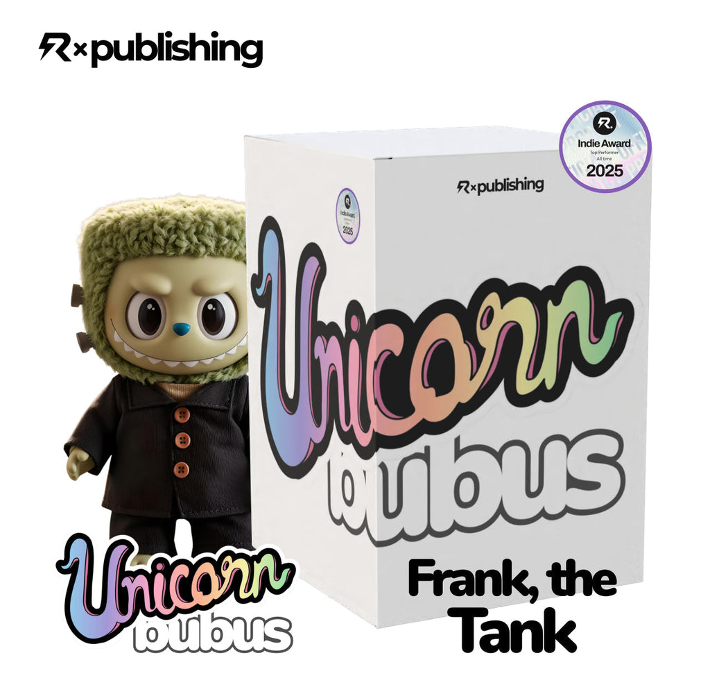 NEU! Unicorn Bubus - Echte KI Wesen. Bad Edition. Frank the Tank