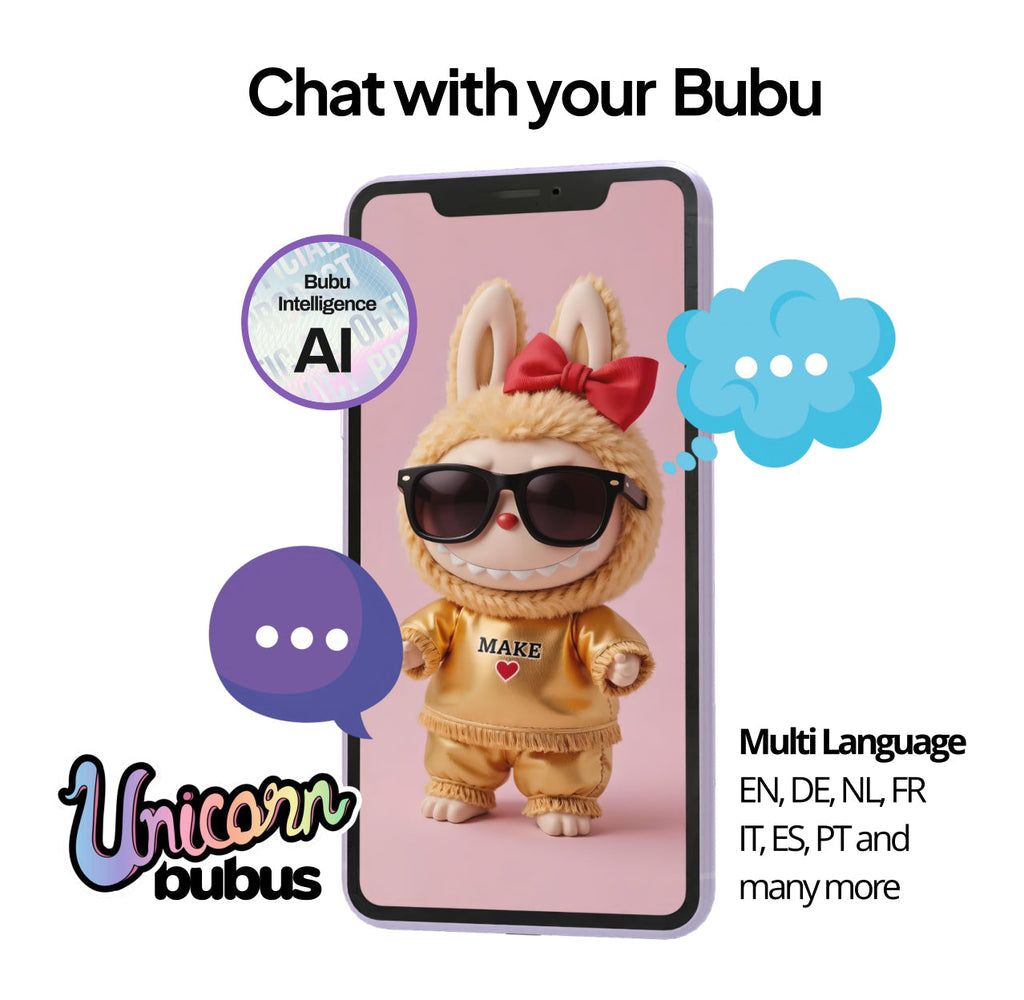 Viraler Hit! Unicorn Bubus - KI Buddy. Bad Edition. Selection Box. Limitiert