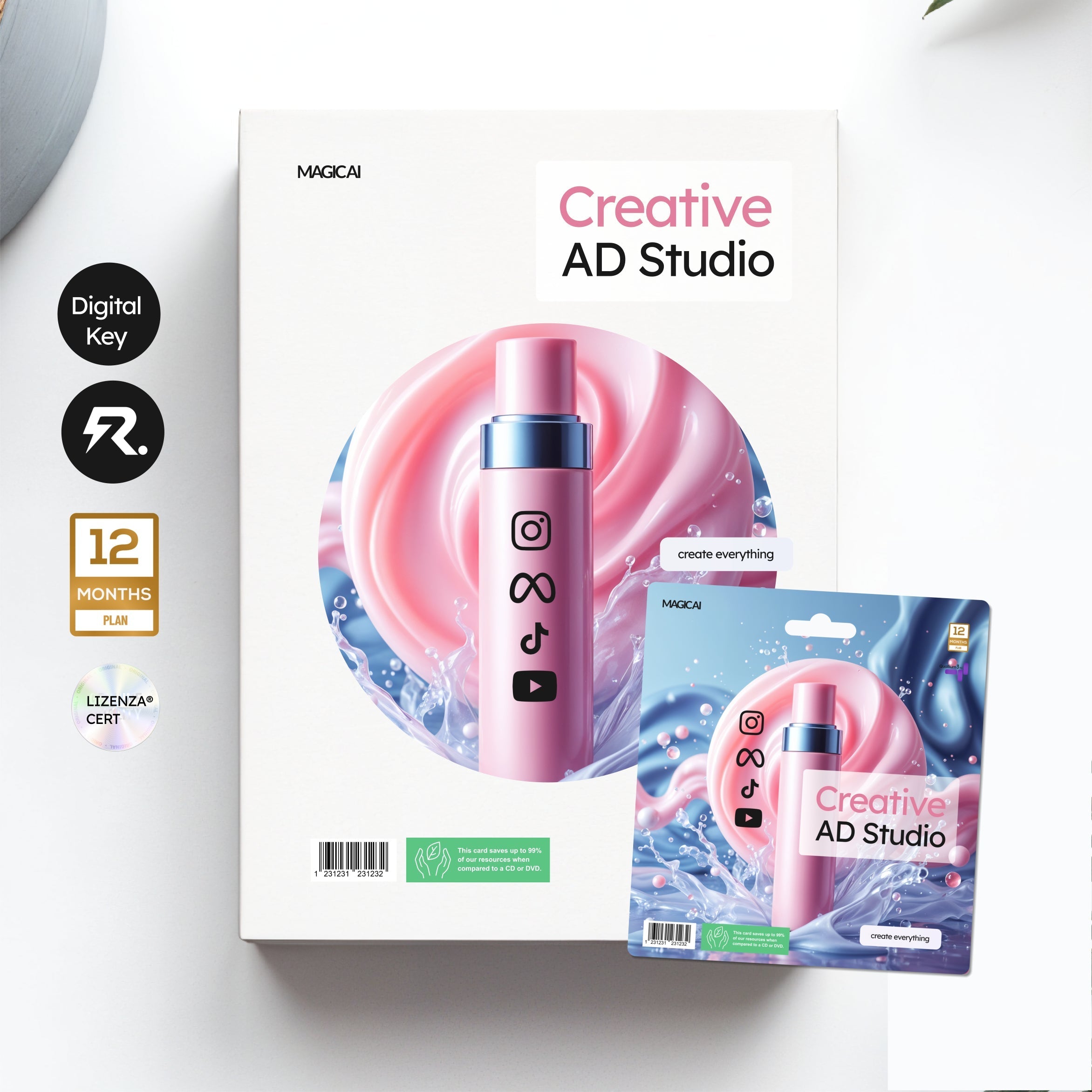 Creative AD Studio PRO. High Perfomance Ads + KI für Google, Meta TikTok