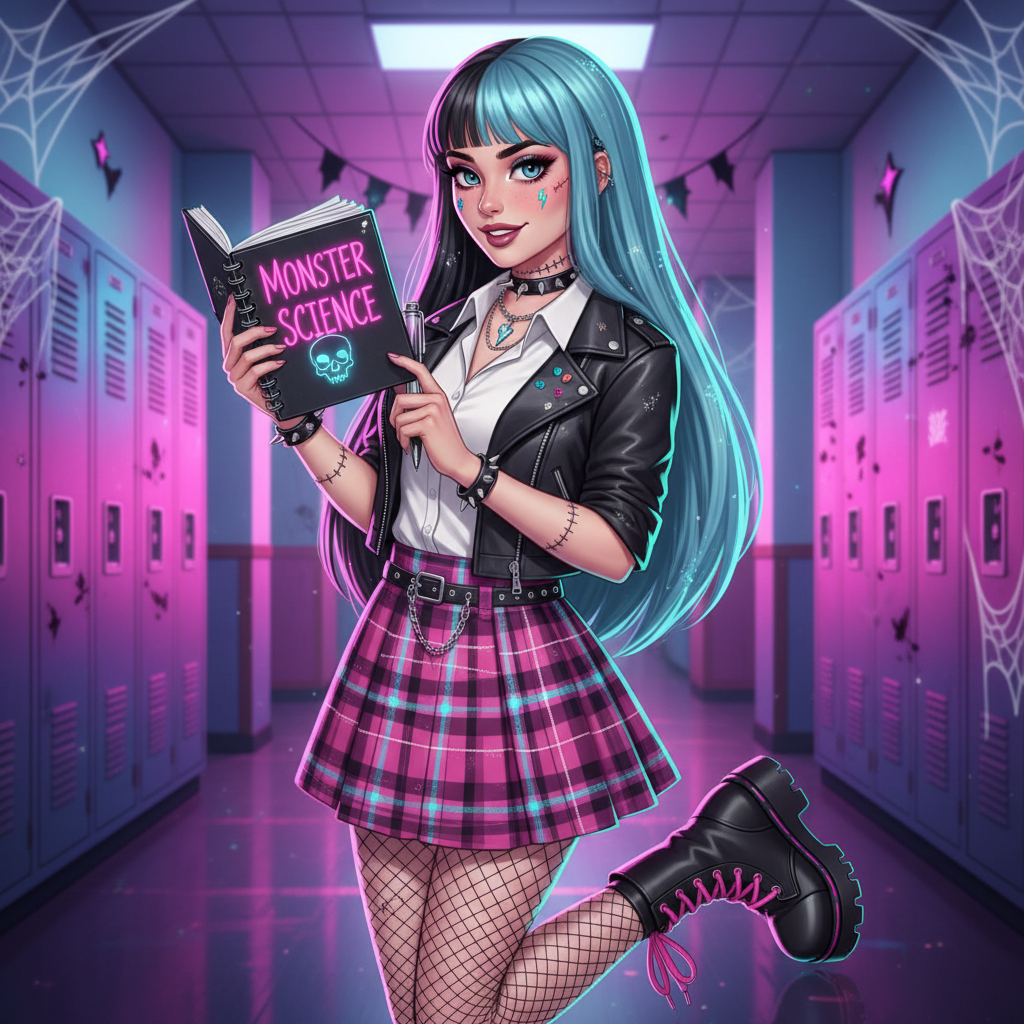 🕸️💜 WISH MOMENTS – MONSTER SCHOOL EXPERIENCE