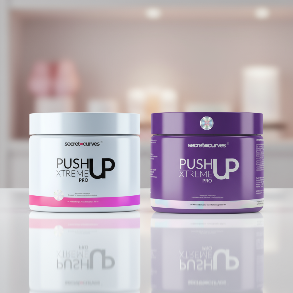 NEU! Secret Curves Push-Up Creme Pro 5X Elixier. Exklusive Bio Kokos oder Shea Formel