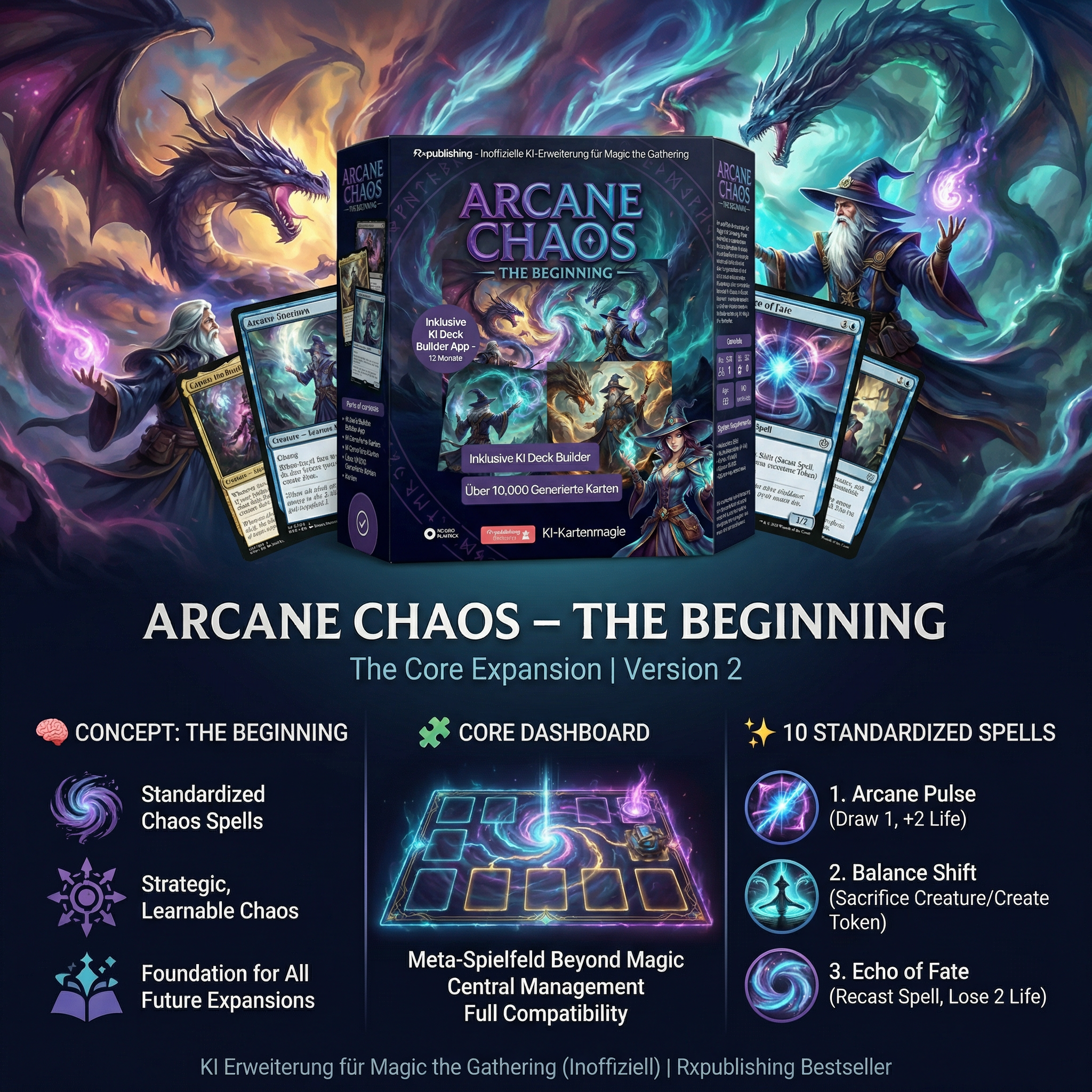 Arcane Chaos - Fire and Dragons. Rockstar Publishing. 2026