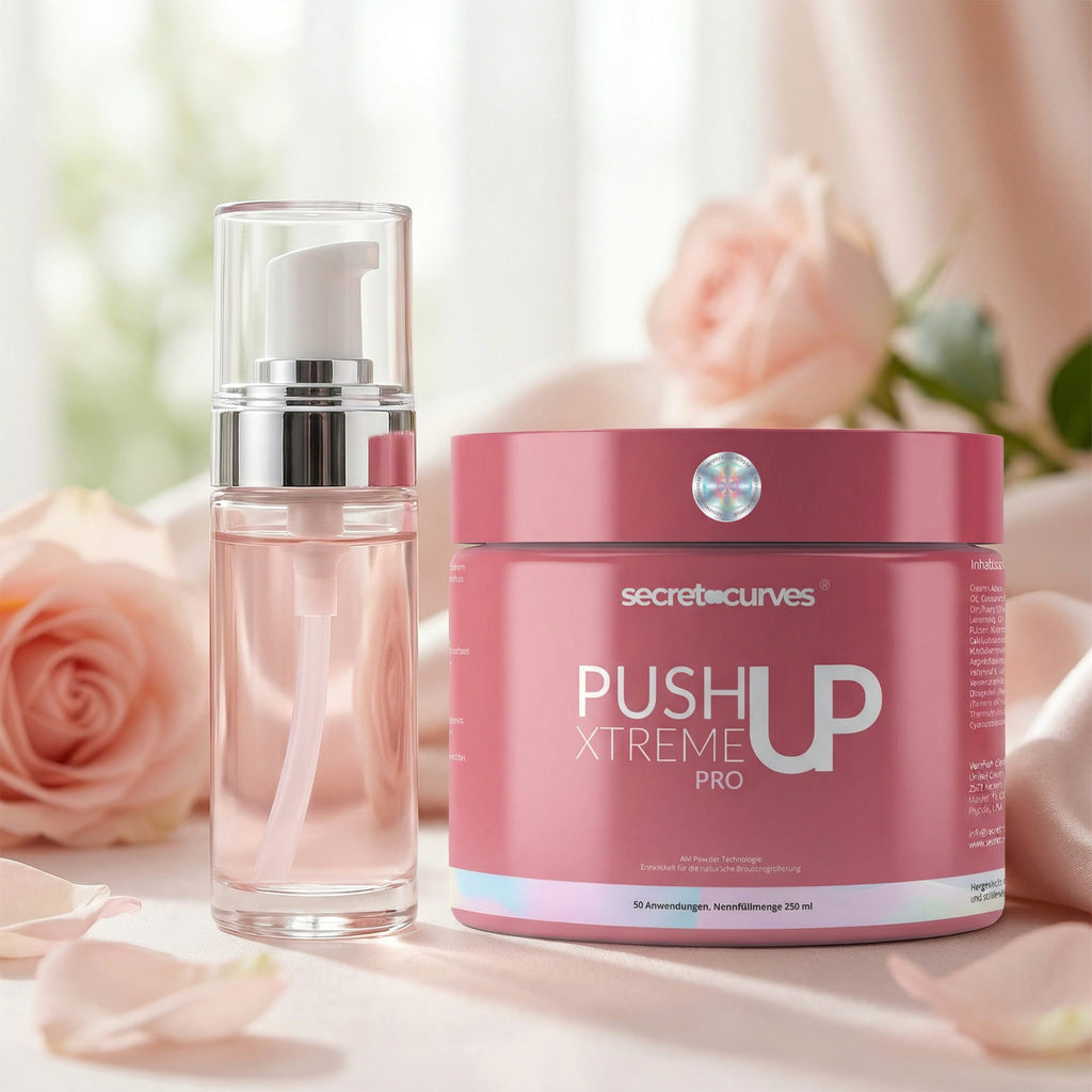 Secret Curves DUO Push-Up Creme Pro Elixier mit Primer. Orchideen Stammzellen Technologie