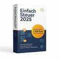 Einfach Steuer 2025 (Jahr 2025) - das mehrfach prämierte und KI gestützte Steuerprogramm für maximale Rückerstattung