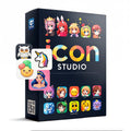 Icon Studio Express. Bestseller Icons aus Social Media und Web. Neu verföhnt