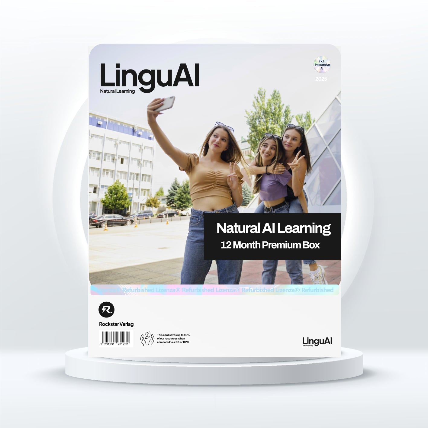 LinguAI PRO – Deutsch lernen mit intuitiver KI inkl. Begleitbuch