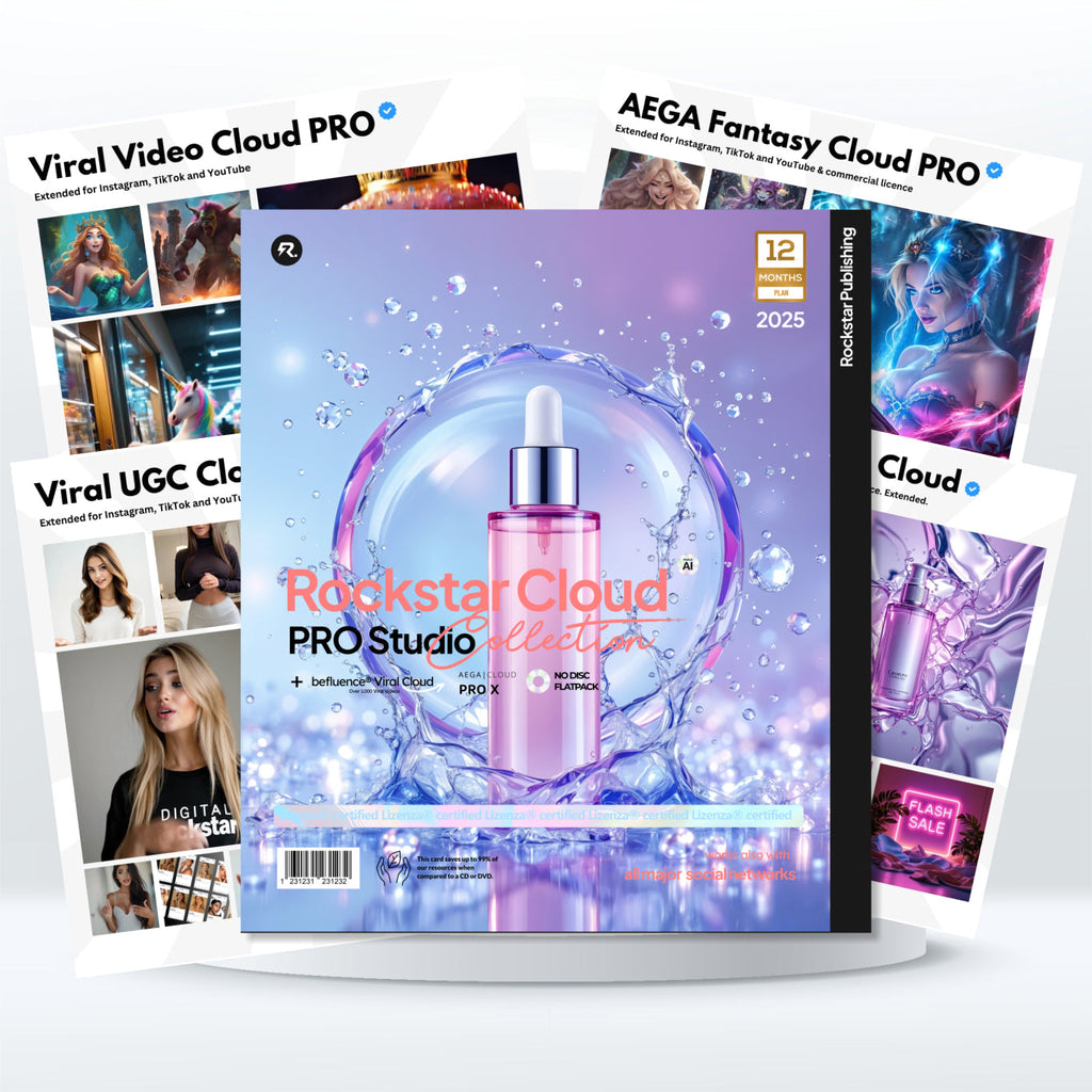 Viral Cloud PRO. Inklusive funnelspy®, Pictureflow®, 20k Assets