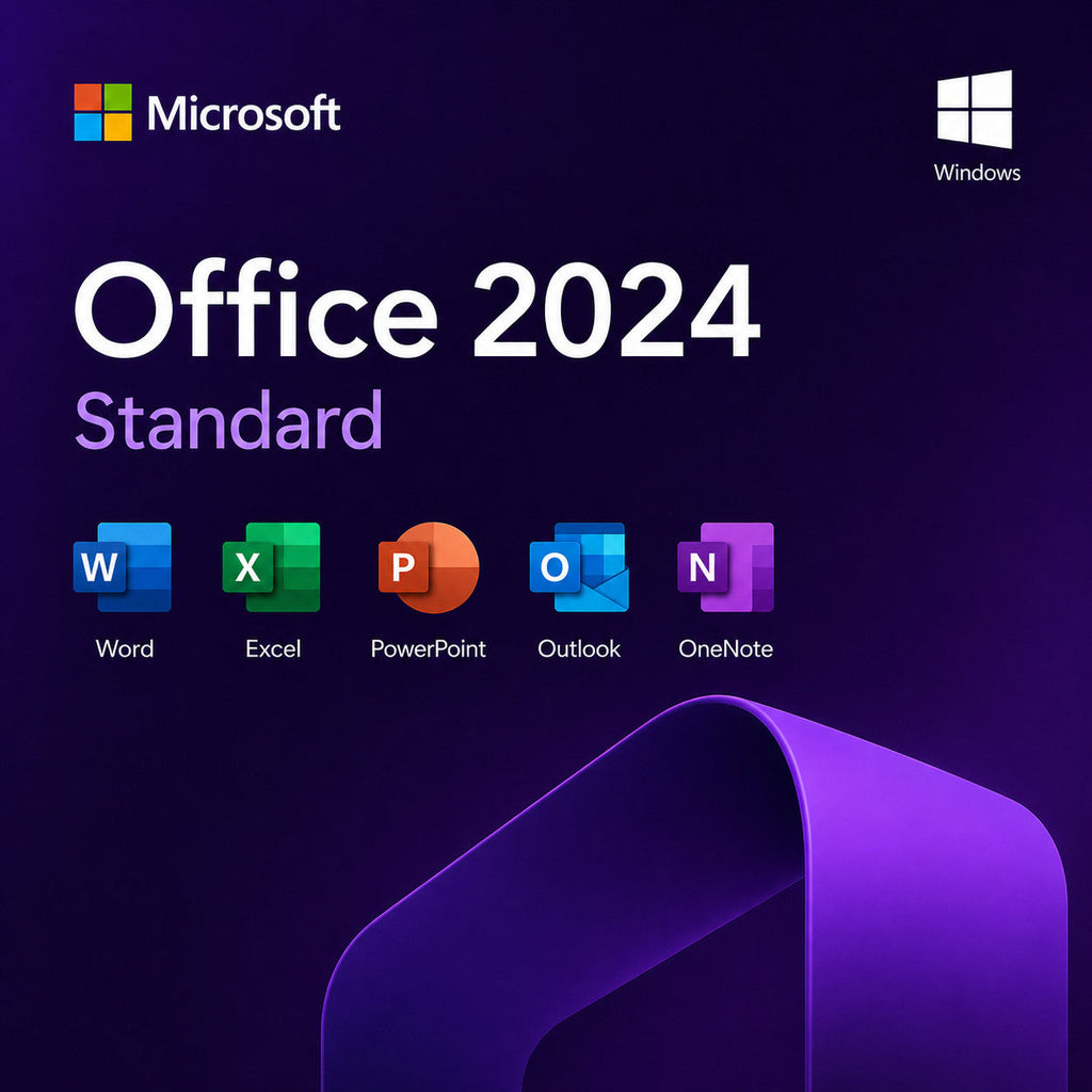 MS Office 2024 Standard & Lizenz Vollversion | Sofort Download per E-Mail