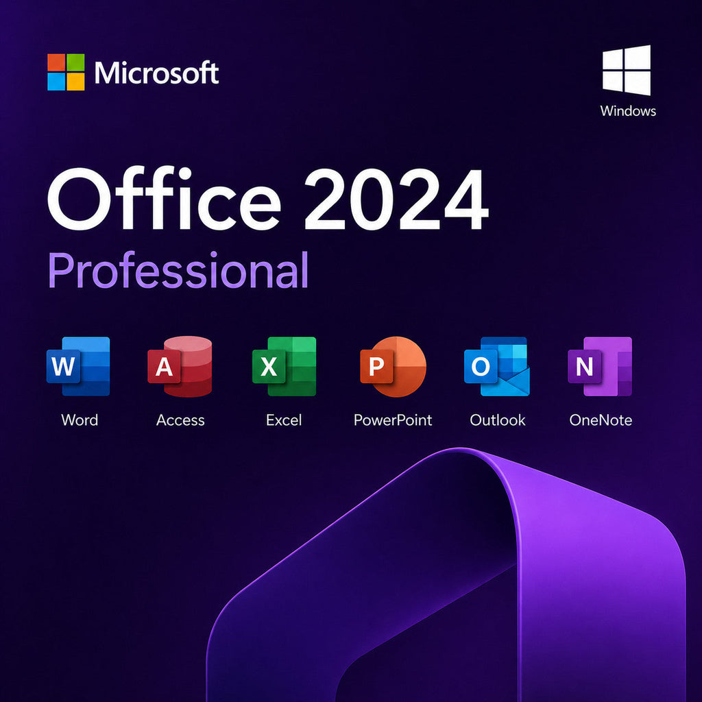 MS Office 2024 Pro Plus & Lizenz Vollversion | Sofort Download per E-Mail